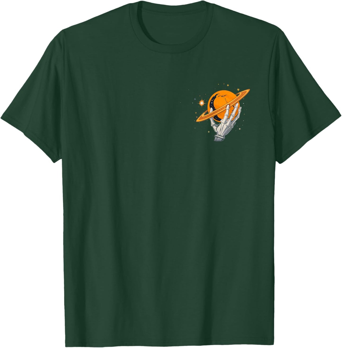 Orange Reach For The Stars Orange Graphic T-Shirt - T-Shirt | Forest