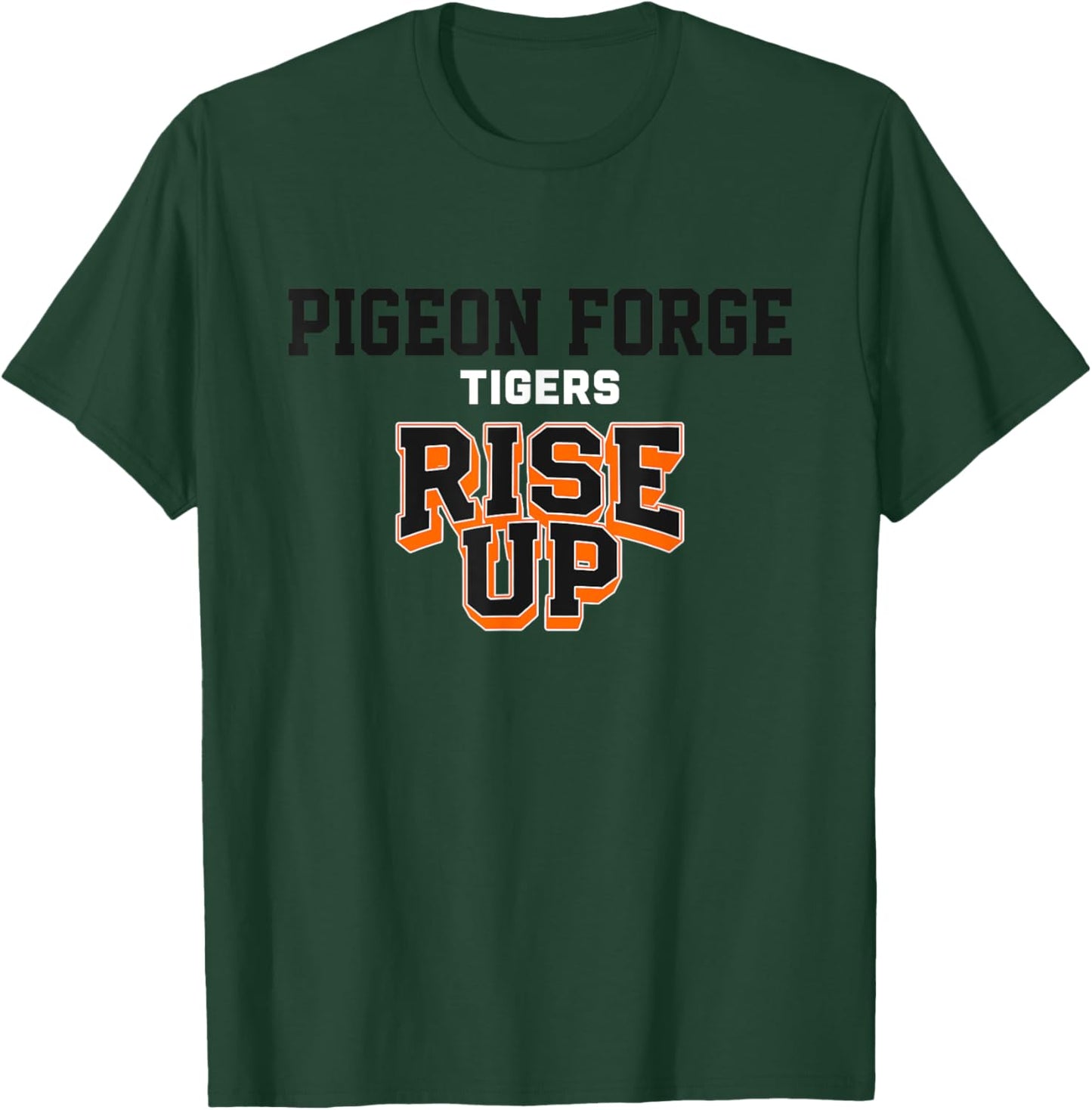 Pigeon Forge Tigers Rise Up HS T-Shirt - T-Shirt | Forest