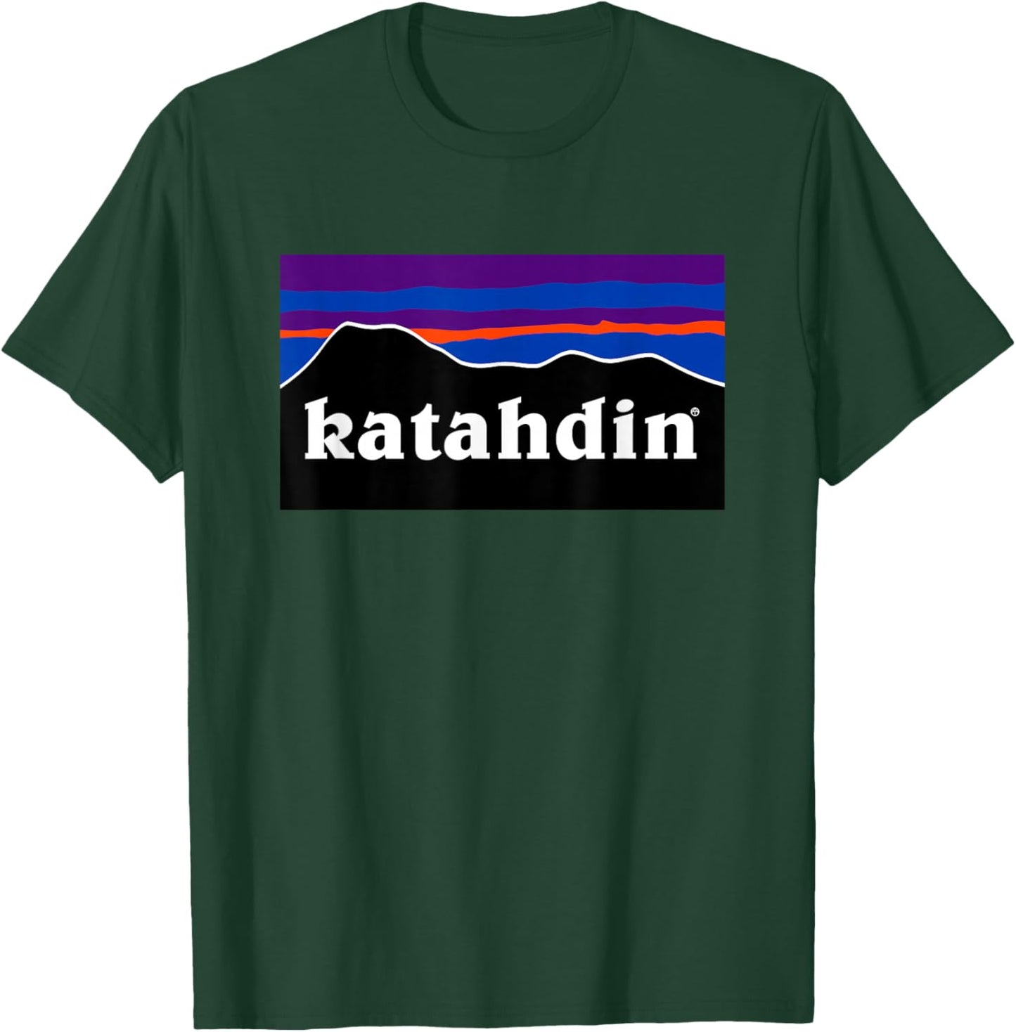 Mount Katahdin Maine T-Shirt - T-Shirt | Forest