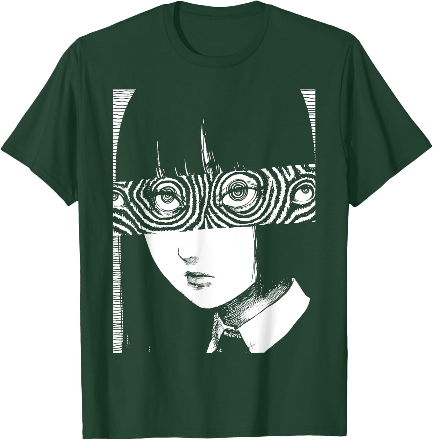 Horror Anime Manga | Japan Japanese Creepy Kawaii Goth T-Shirt - T-Shirt | Forest
