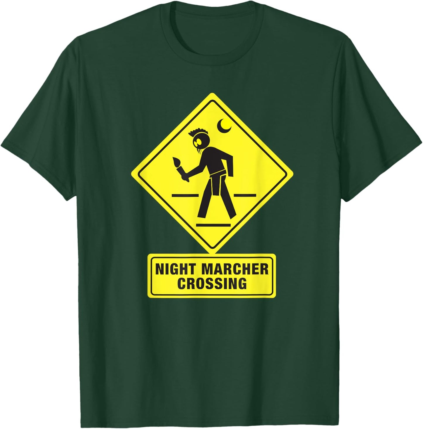 Night Marcher Crossing Hawaii Ghost funny T-Shirt - T-Shirt | Forest