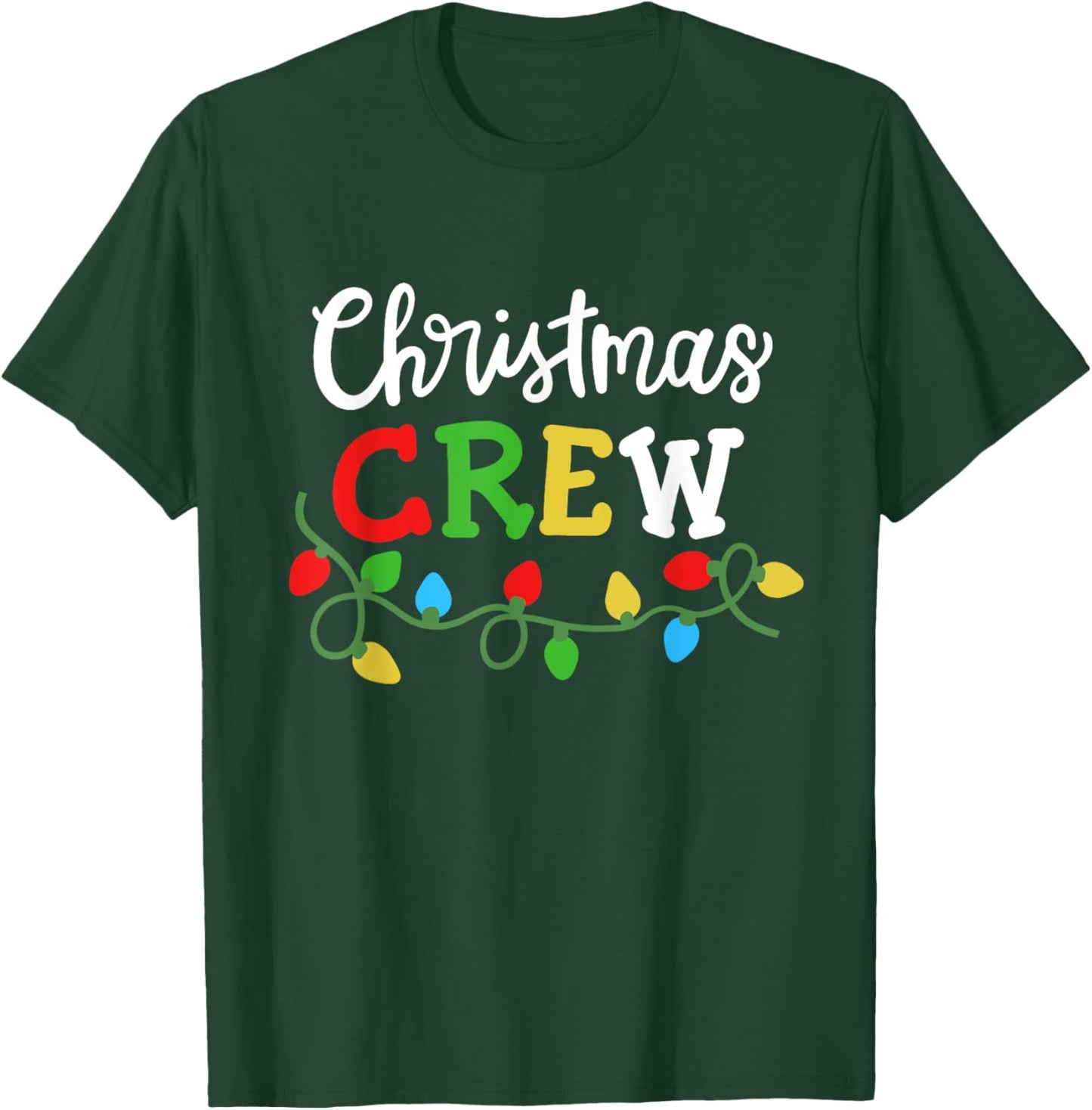 Christmas Crew Matching Family Xmas Party Men Women Kids T-Shirt - T-Shirt | Forest
