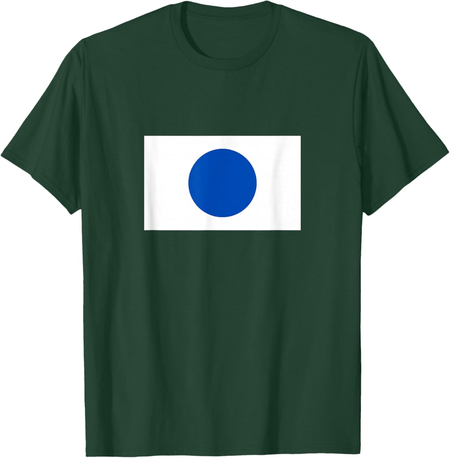 Blue Dot Democrat Sign - Democratic Blue Dot Campaign Sign T-Shirt - T-Shirt | Forest