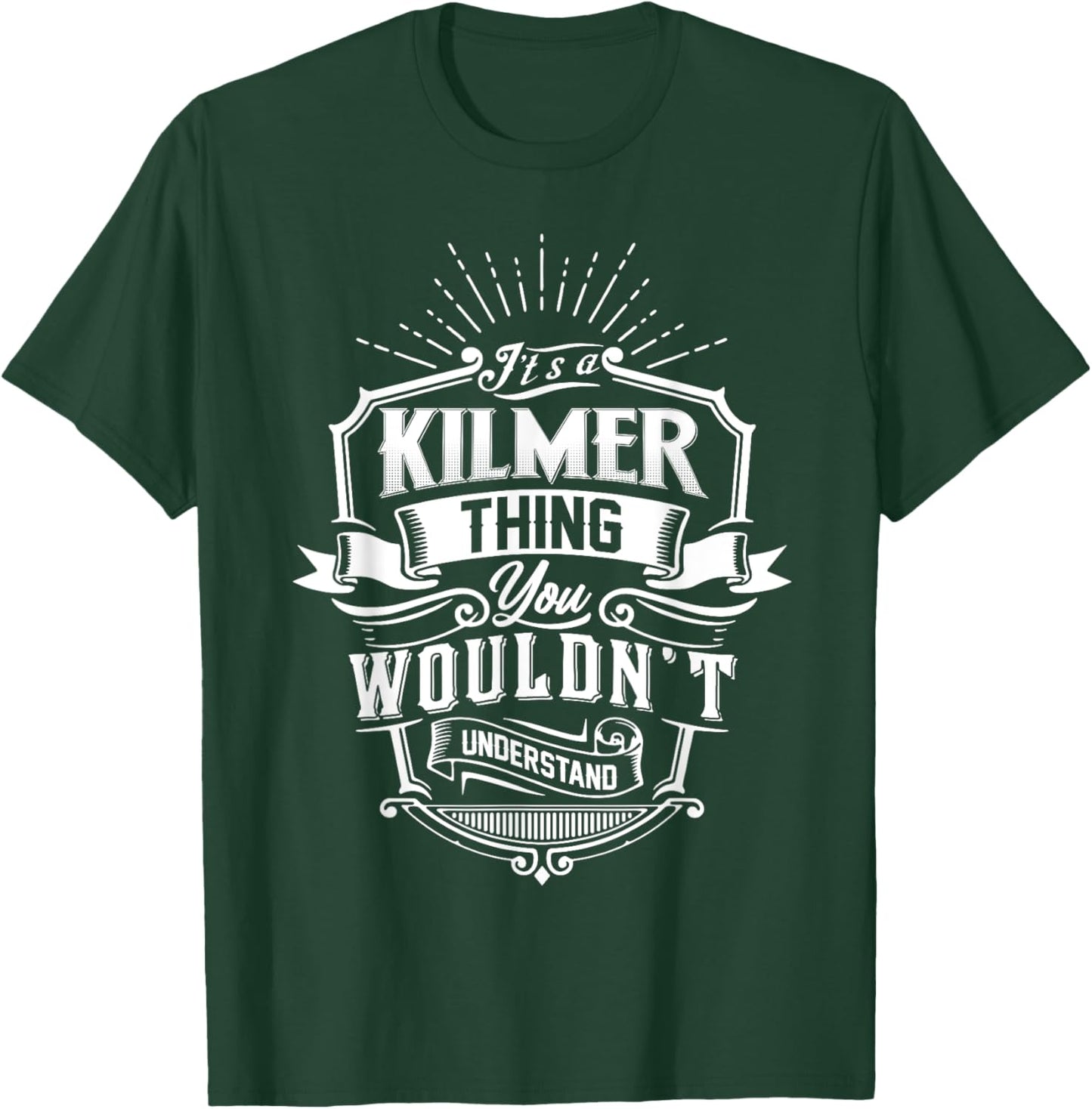 It's A KILMER Thing You Wouldn't Understand Name Vintage T-Shirt - T-Shirt | Forest