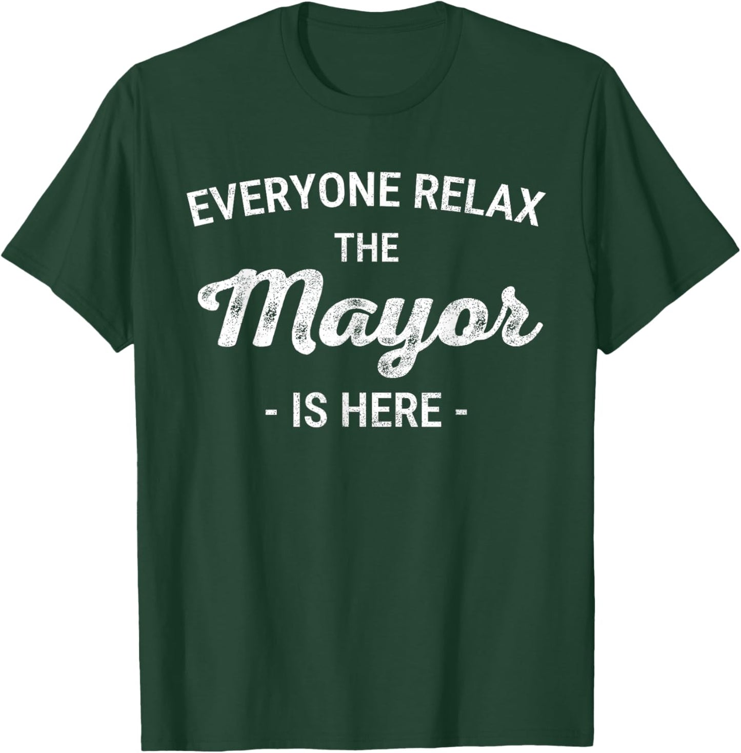 Funny Mayor Mayor Mayor Mayor T Mayor Retirement Mayor New J T-Shirt - T-Shirt | Forest