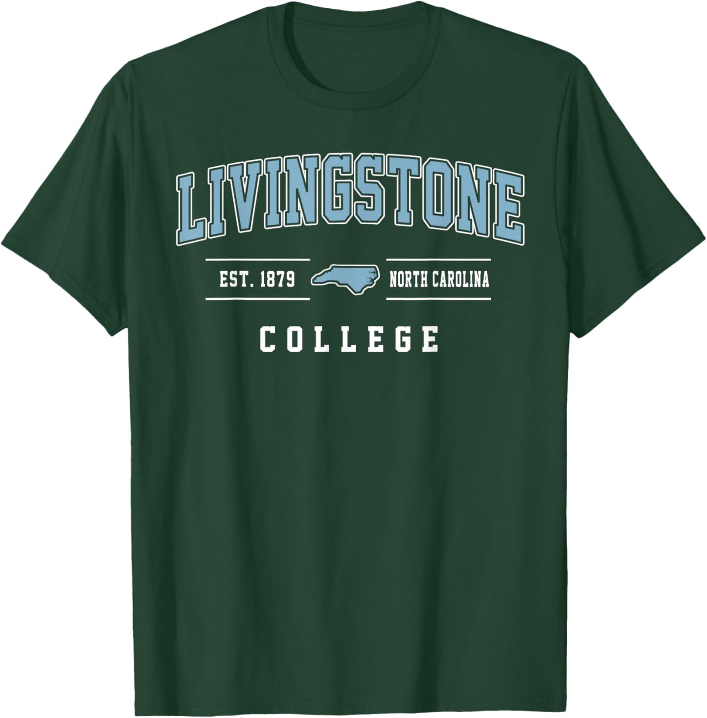 Livingstone College Arch Vintage Design Women T-Shirt - T-Shirt | Forest