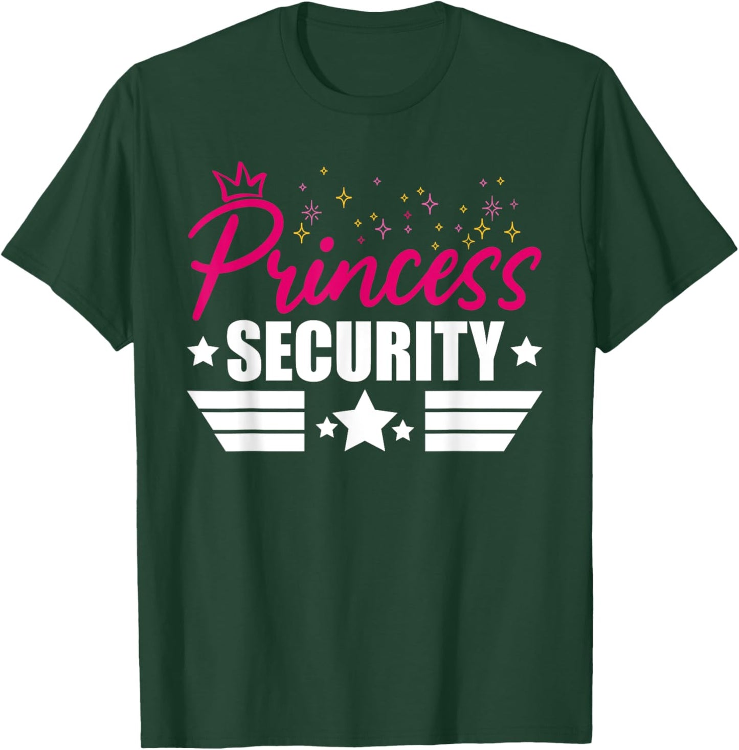 Princess Security Funny Graphic Halloween T-Shirt - T-Shirt | Forest