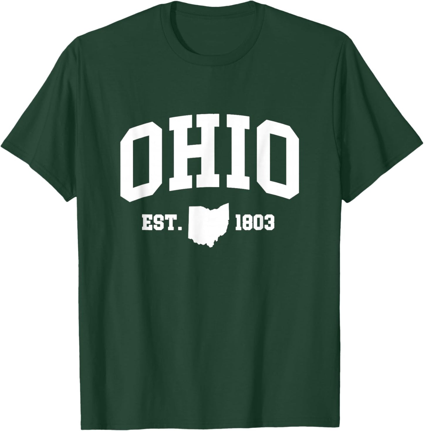 Ohio - Est. 1803 - Throwback Classic T-Shirt - T-Shirt | Forest