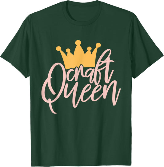 Craft Queen / Love Crafting / Crafter Art Crafty Scrapbook T-Shirt - T-Shirt | Forest