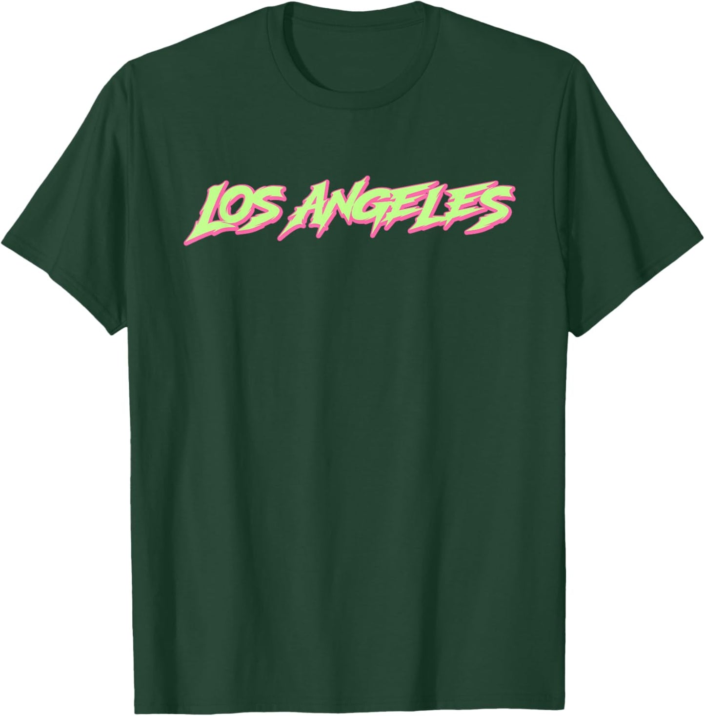 90s Retro Los Angeles Souvenir T-Shirt - T-Shirt | Forest