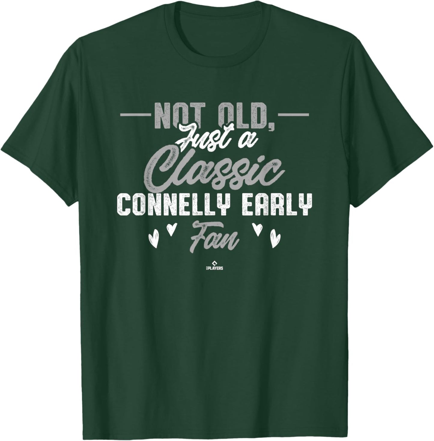 Classic Fan Connelly Early Prospect Baseball Fan Gear T-Shirt - T-Shirt | Forest