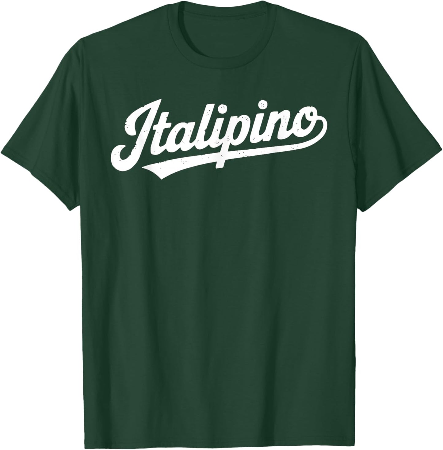 Half Filipino Half Italian Flag Italy Philippines T-Shirt - T-Shirt | Forest