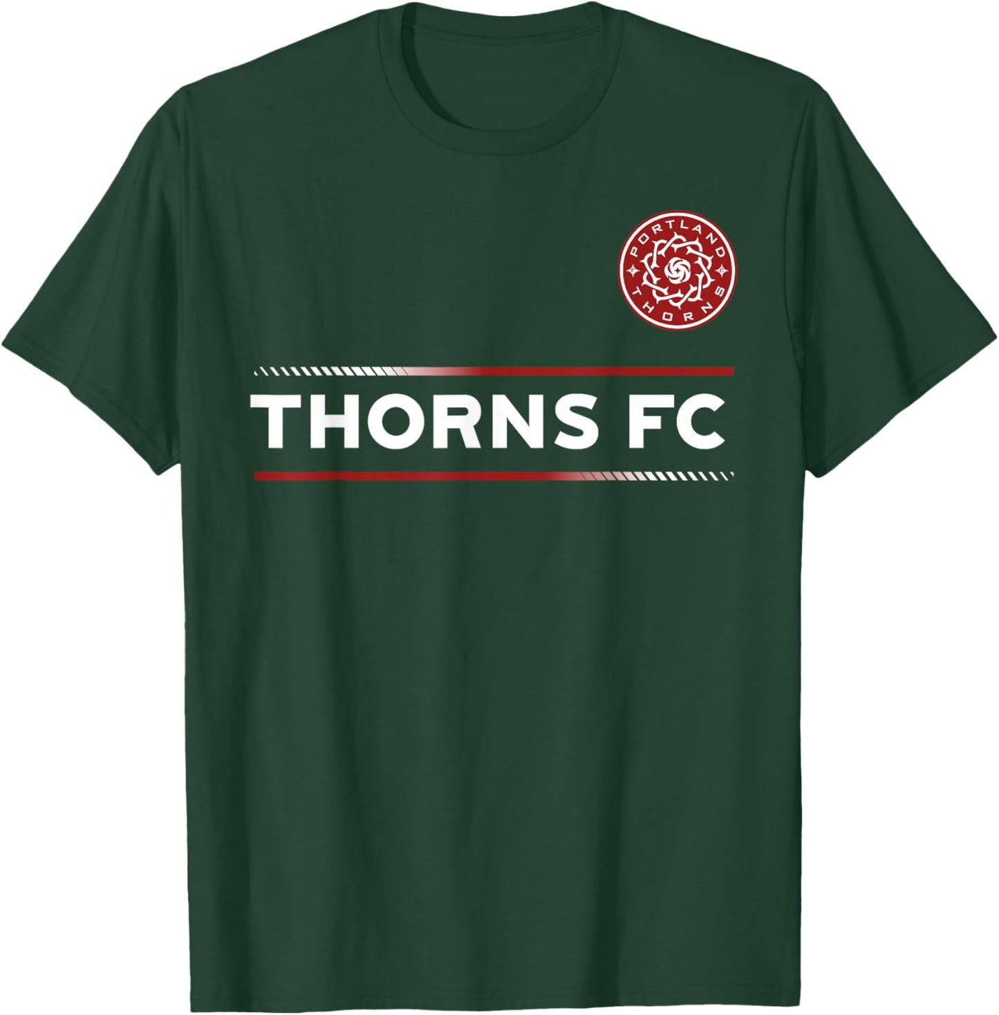 Officially Licensed Portland Thorns FC NWSL Soccer Apparel T-Shirt - T-Shirt | Forest
