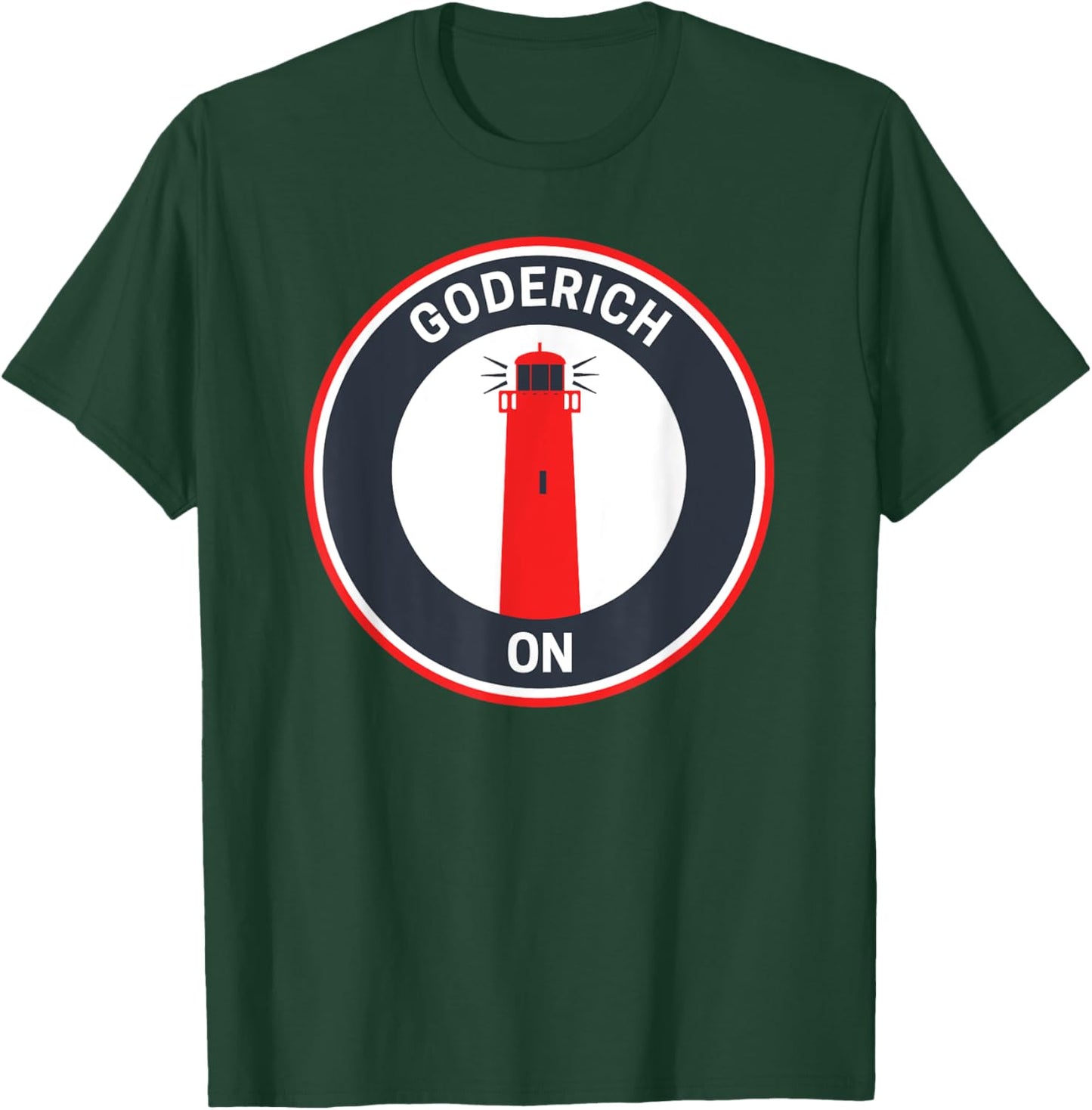 Vintage Goderich Ontario T-Shirt - T-Shirt | Forest
