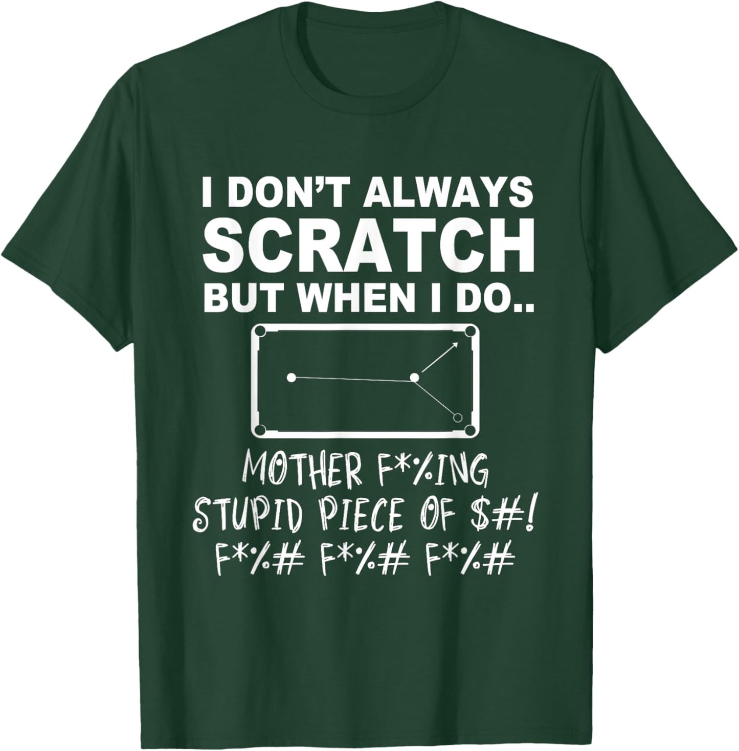 Pool Funny Billiards T-Shirt - T-Shirt | Forest