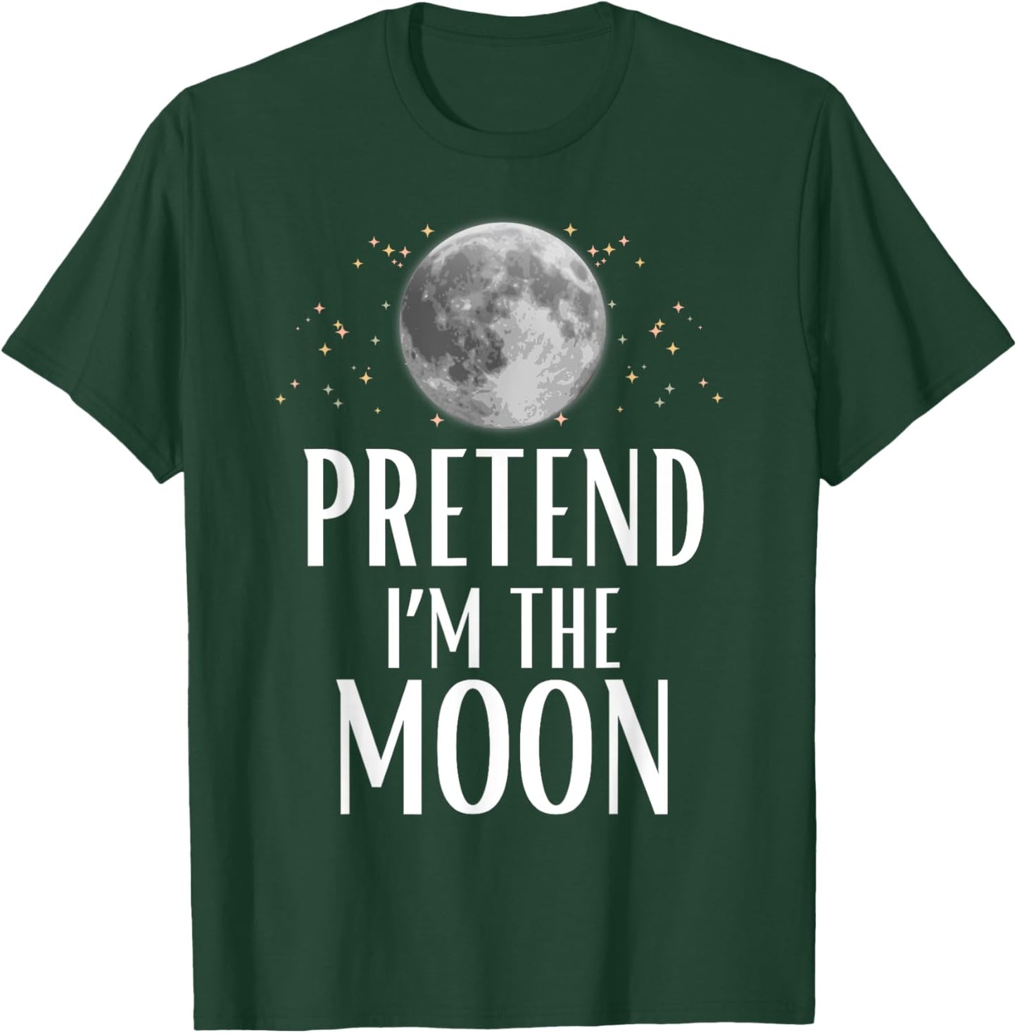 Pretend I'm The Moon Halloween Costume Matching Group Kids T-Shirt - T-Shirt | Forest