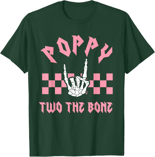Poppy Bad Two the Bone Birthday 2 Years Old Birthday T-Shirt - T-Shirt | Forest