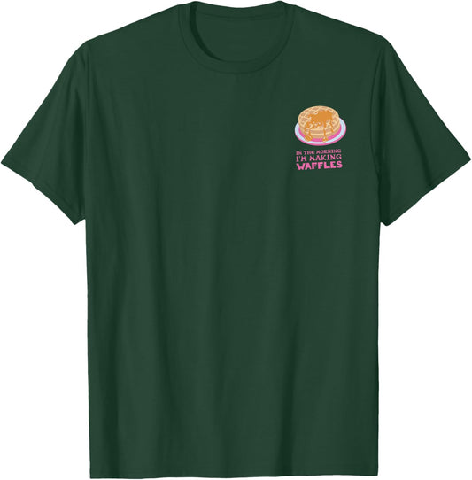 Shrek Donkey Waffles Front & Back T-Shirt - T-Shirt | Forest