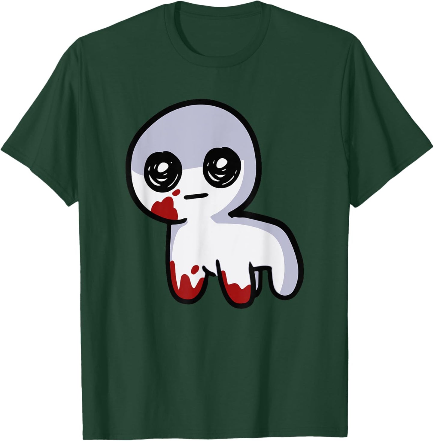 TBH Autism Creature Meme Bloody Yippee Funny Halloween Blood T-Shirt - T-Shirt | Forest