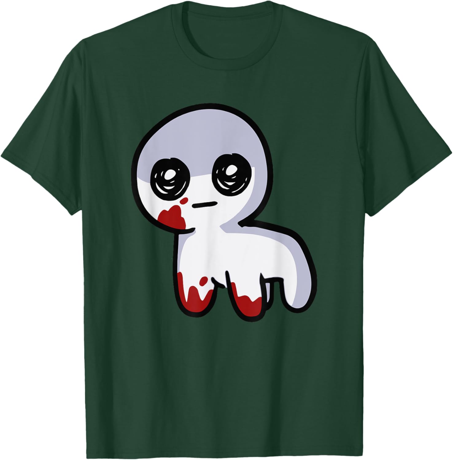 TBH Autism Creature Meme Bloody Yippee Funny Halloween Blood T-Shirt - T-Shirt | Forest