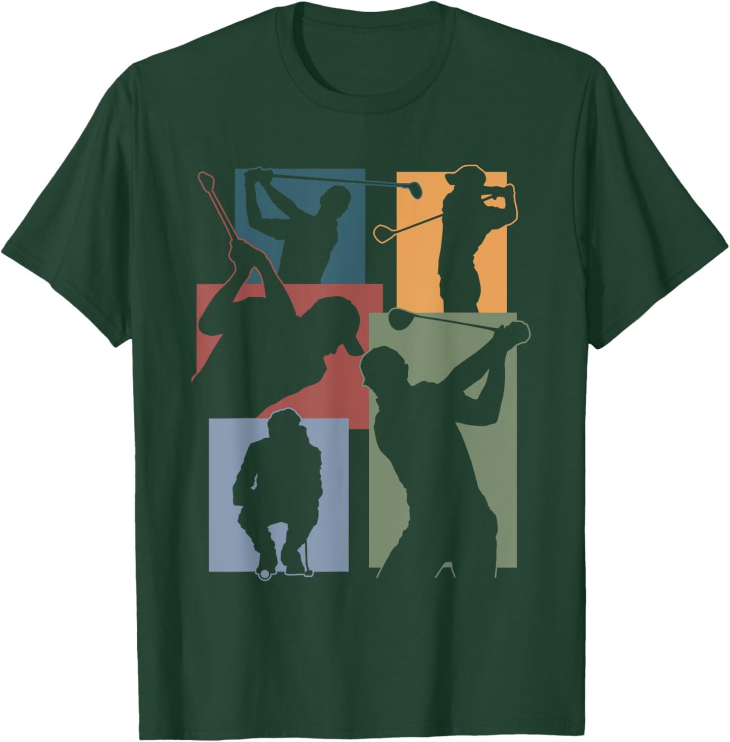 Funny Golf Player Cool Golfer Golfing Game Enthusiast Outfit T-Shirt - T-Shirt | Forest