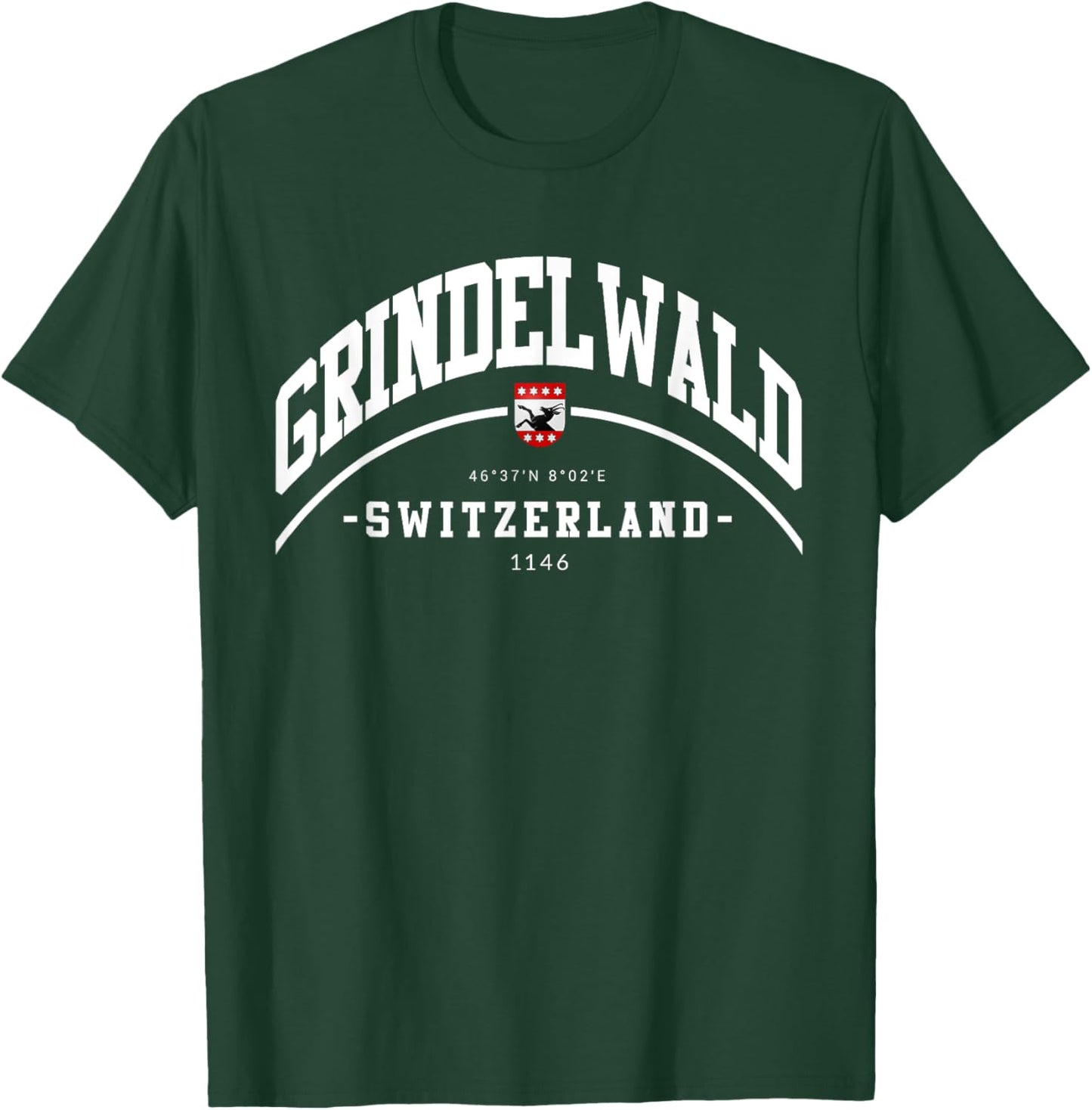 Grindelwald vacation to Grindelwald Switzerland home T-Shirt - T-Shirt | Forest