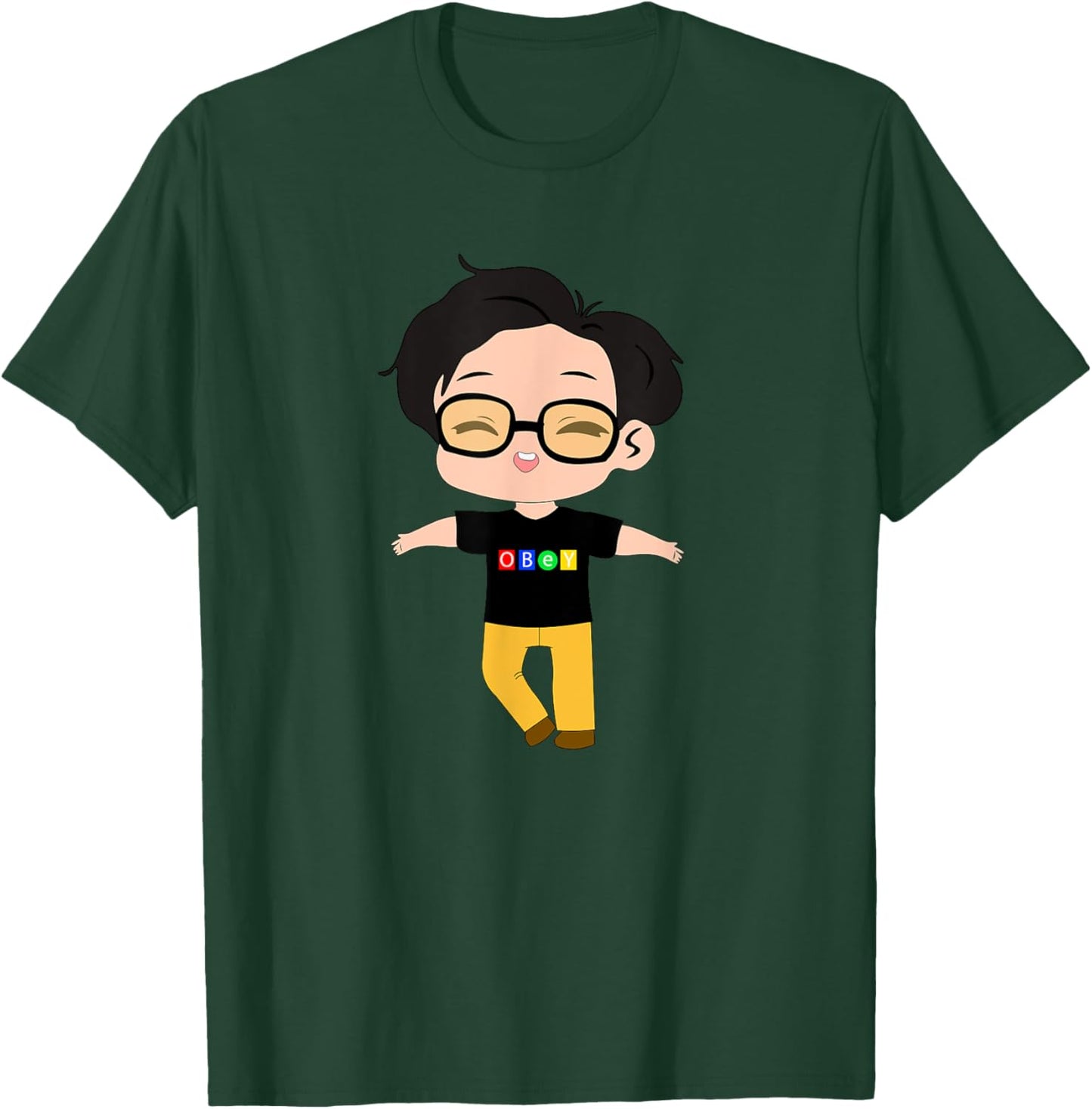 Hobi Obey T-Shirt - T-Shirt | Forest