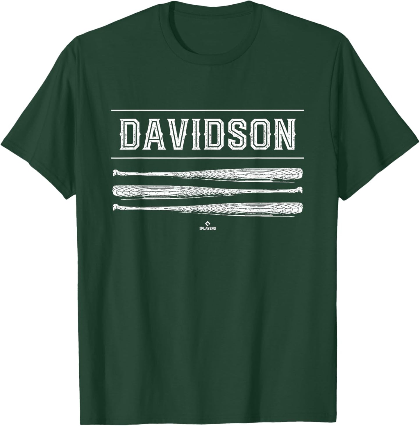 Vintage Baseball Bat Gameday Bo Davidson Prospect Baseball T-Shirt - T-Shirt | Forest