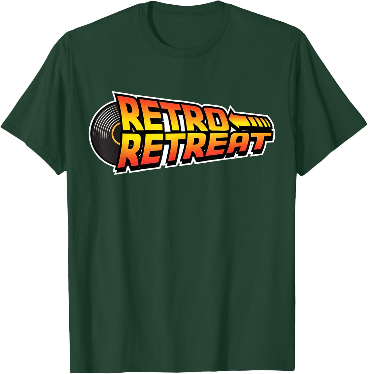 Retro Retreat – Trendy T-Shirt - T-Shirt | Forest