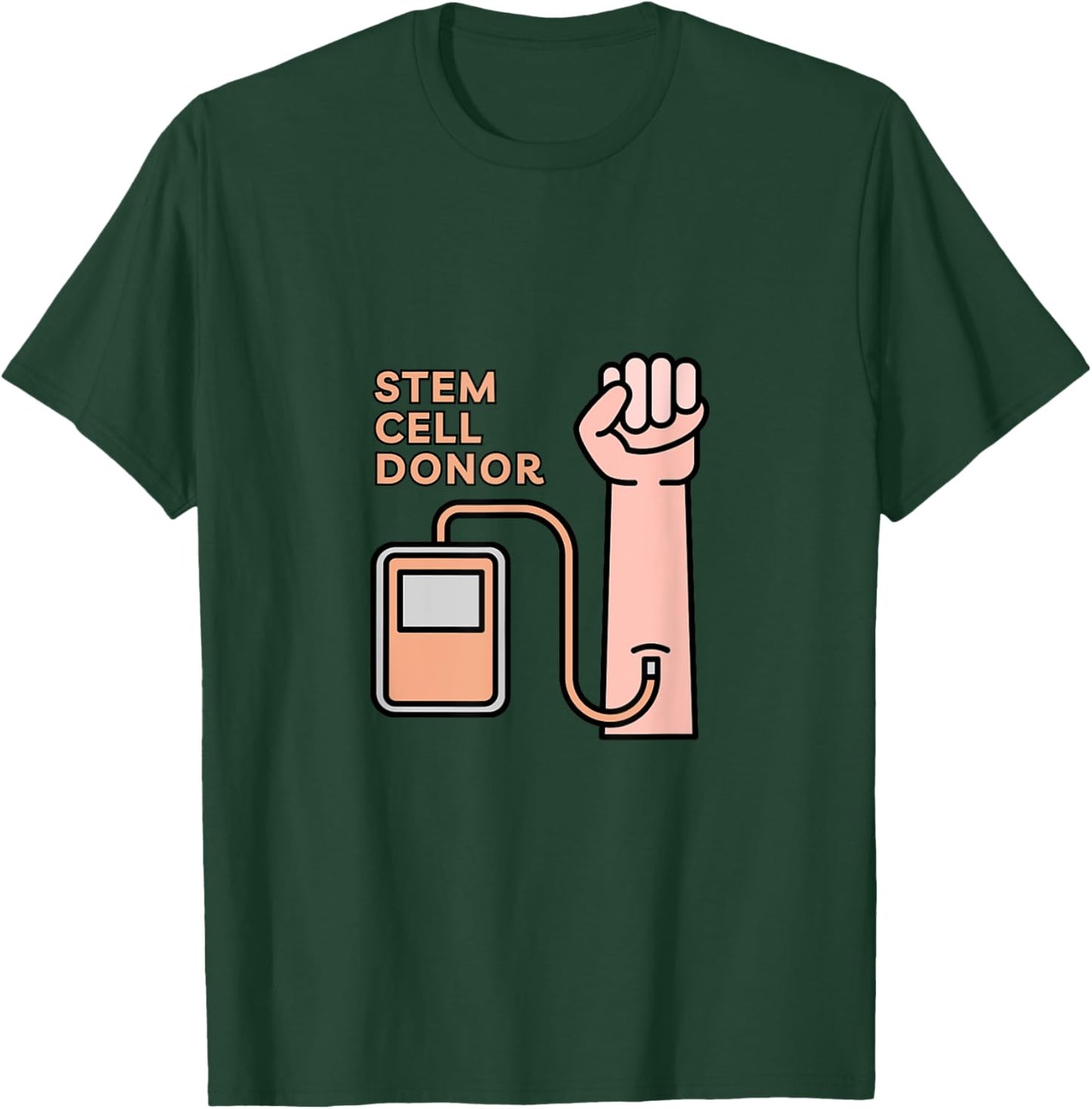 Stem Cell Transplant Donor Cancer - Cute Tops, & Gear T-Shirt - T-Shirt | Forest
