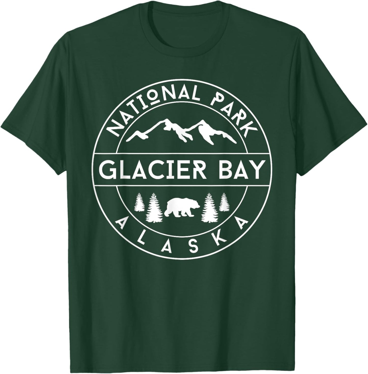 Glacier Bay National Park T-Shirt - T-Shirt | Forest