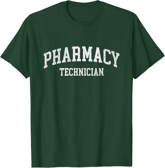 Pharmacy Technician Pharm Tech T-Shirt - T-Shirt | Forest
