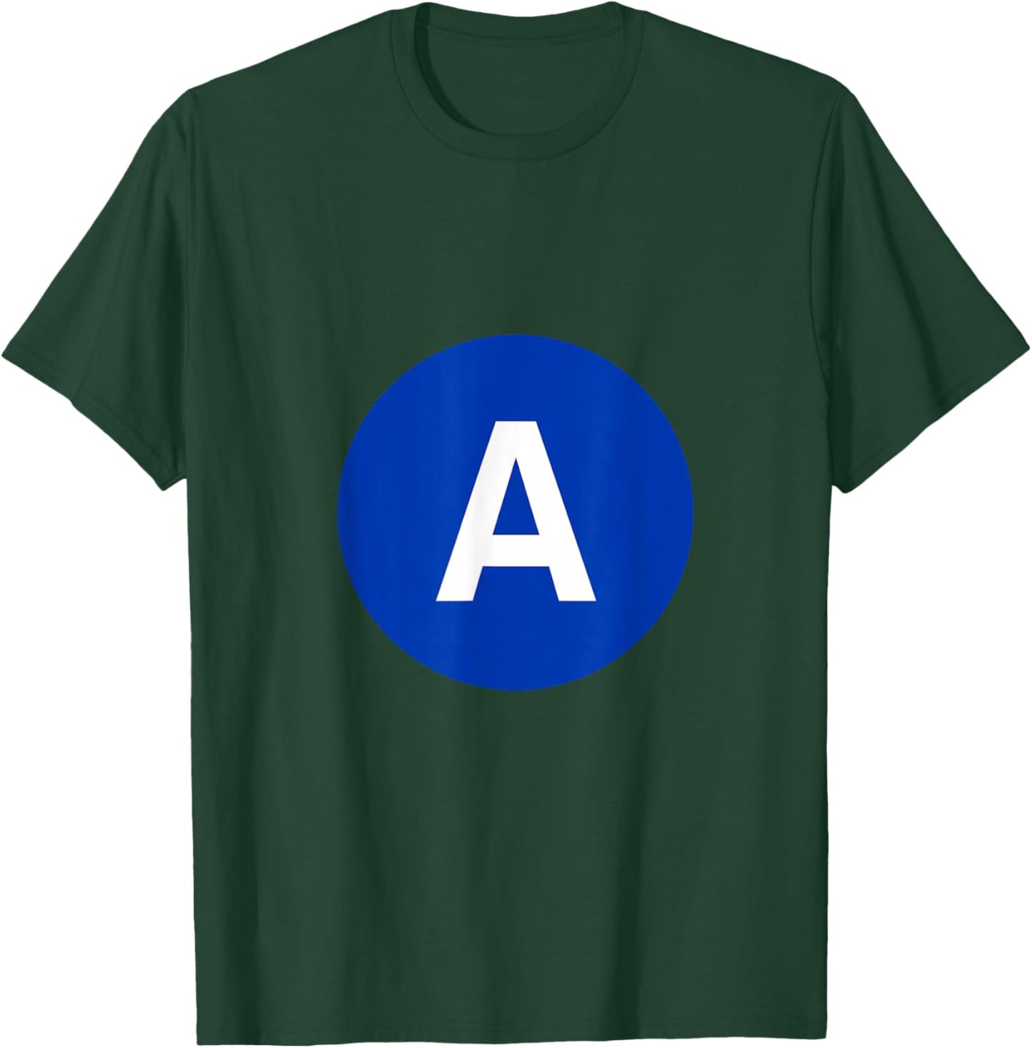 A Line Subway Train Eighth 8th T-Shirt - T-Shirt | Forest