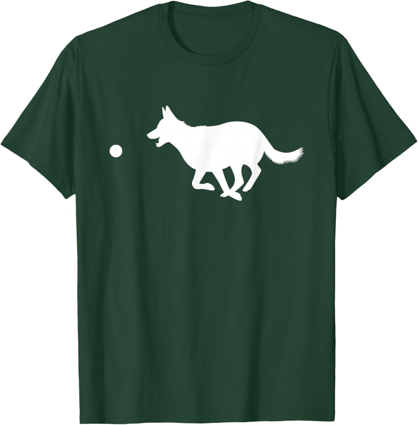White Shepherd Dog Breed White German Shepherd T-Shirt - T-Shirt | Forest
