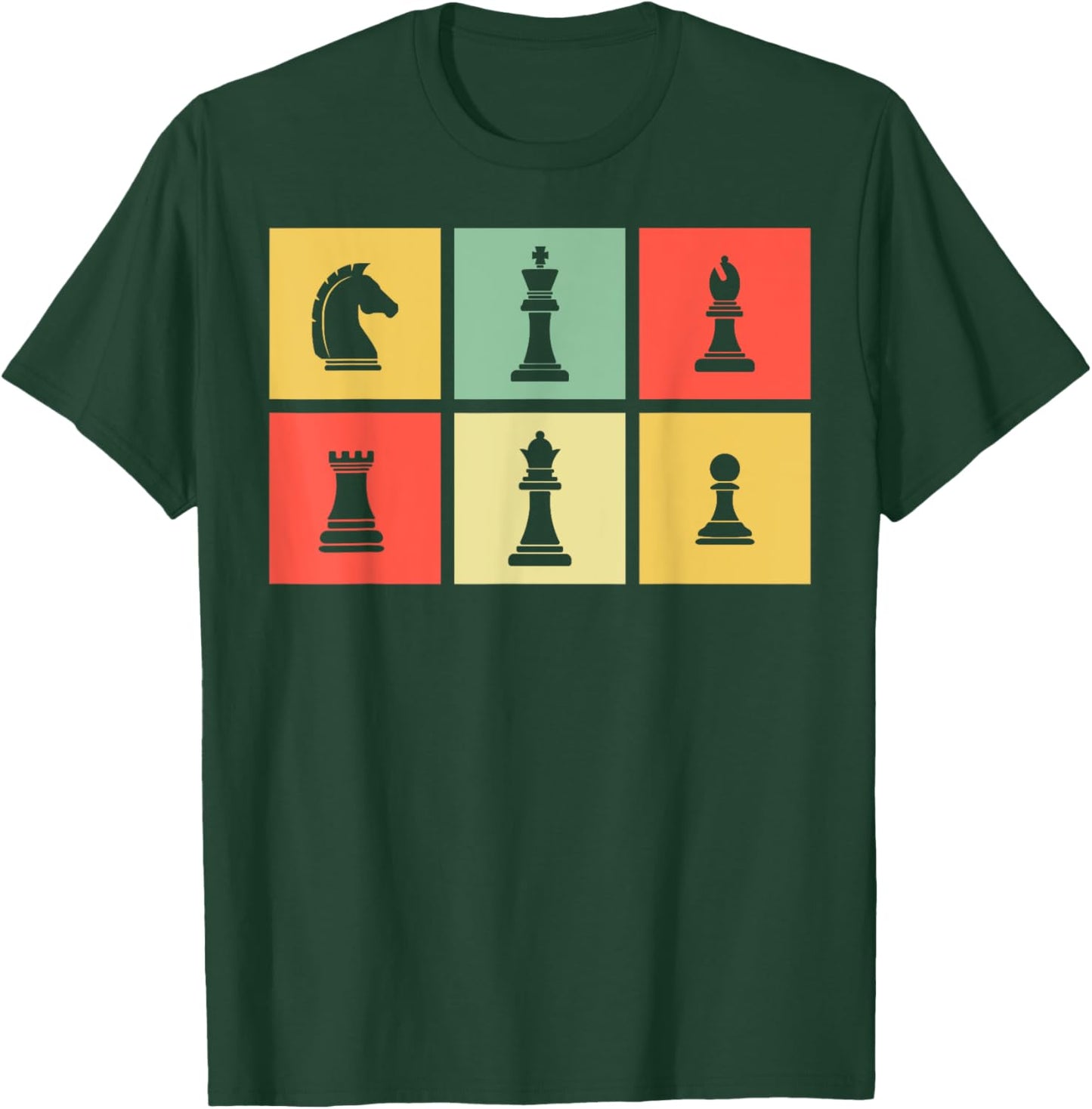Unique Chess Themed Women Chess Player Chess Lover T-Shirt - T-Shirt | Forest