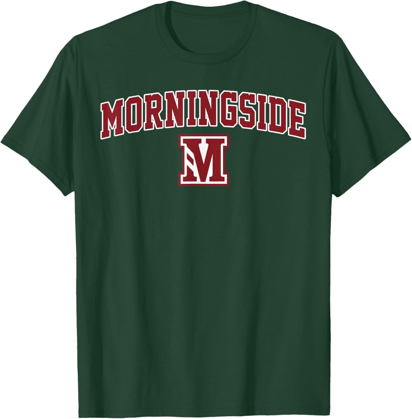 Morningside University Arch Vintage Sports Design Men Women T-Shirt - T-Shirt | Forest