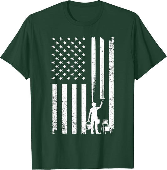 Cool Painter Art Women Painting Job House Painter T-Shirt - T-Shirt | Forest
