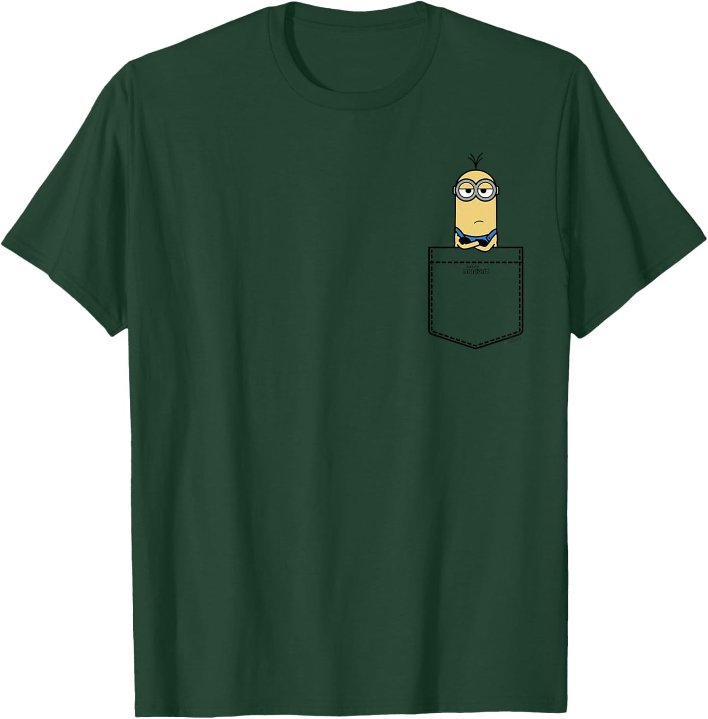 Minions Kevin Serious Pocket Hit T-Shirt - T-Shirt | Forest