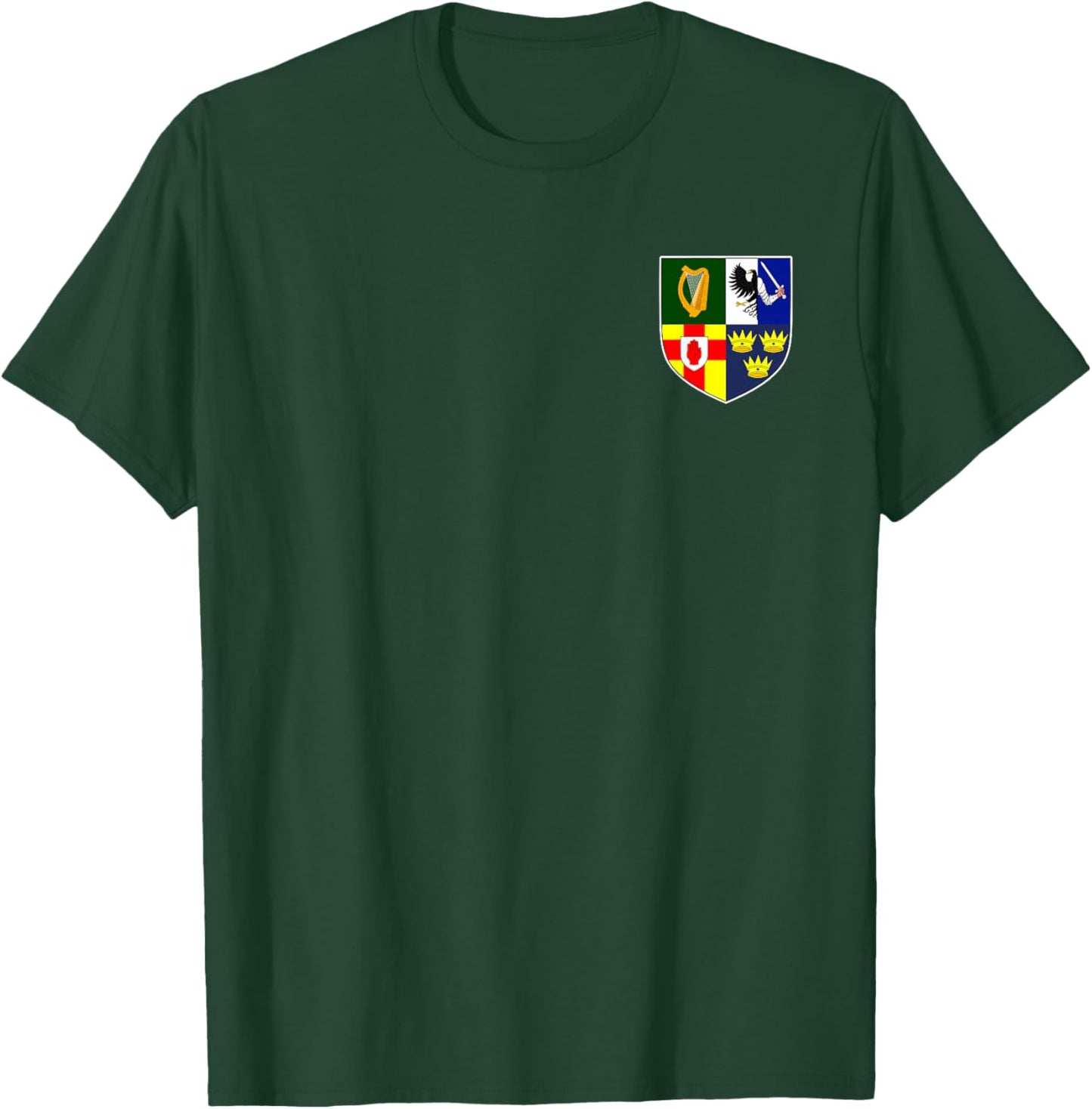 Provinicial Arms of Ireland Connacht Munster Ulster Leinster T-Shirt - T-Shirt | Forest