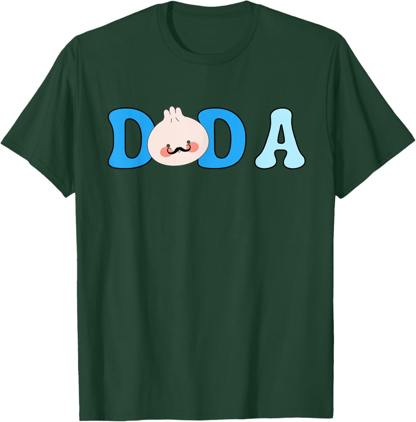 Dada Of The Dumpling First Birthday Baby Matching Top T-Shirt - T-Shirt | Forest
