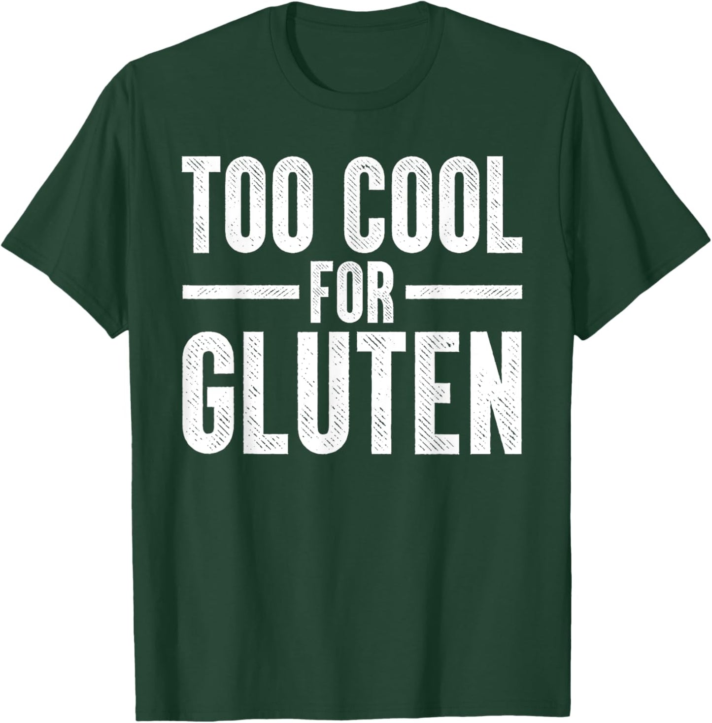 Funny Gluten Free Art For Boys Girls Men Celiac Awareness T-Shirt - T-Shirt | Forest