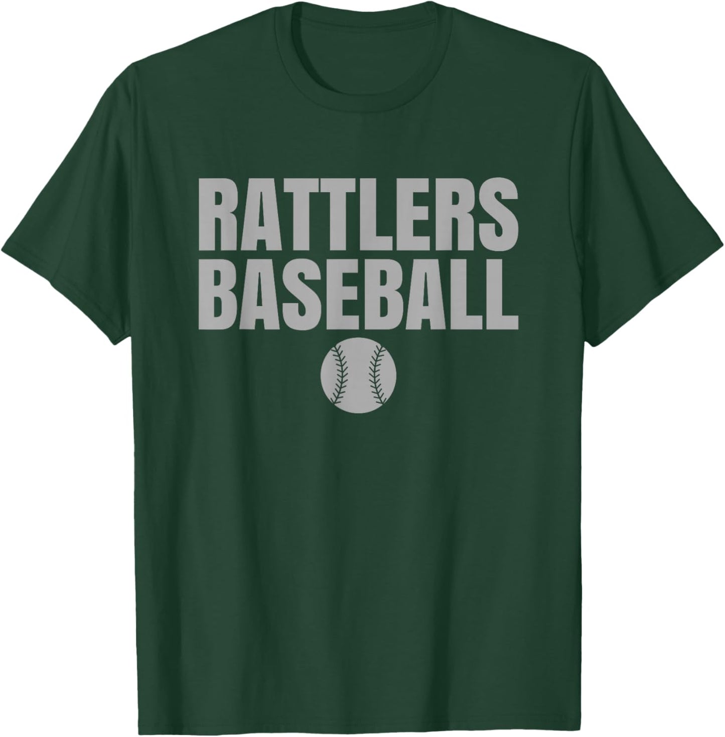 Mount Pleasant Rattlers Baseball T-Shirt - T-Shirt | Forest