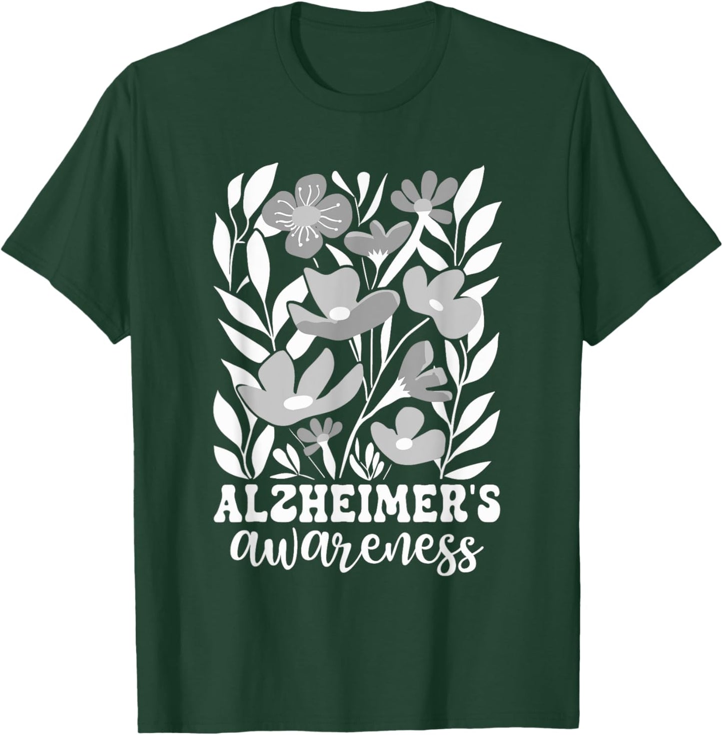Wear Purple Alzheimer's Awareness Dementia T-Shirt - T-Shirt | Forest