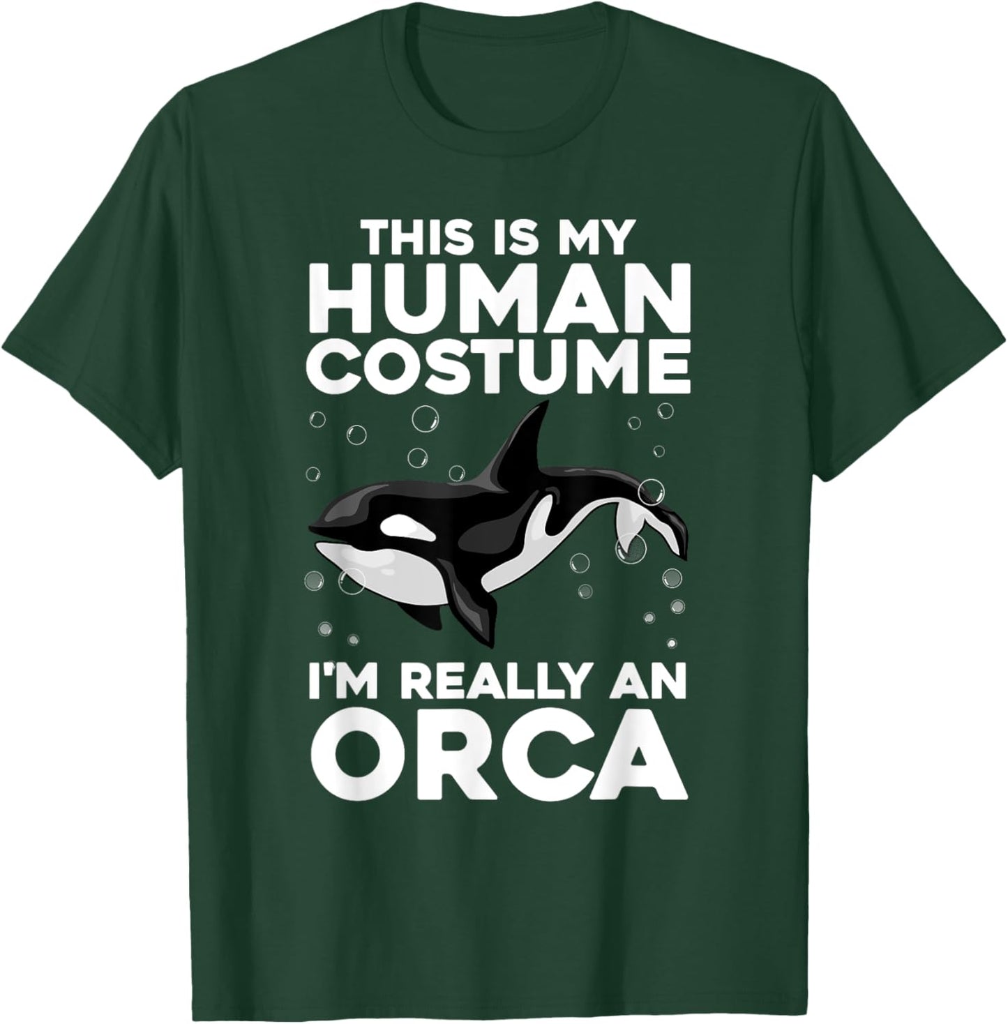 Cool Orca Design Women Sea Ocean Animal Orca Lover T-Shirt - T-Shirt | Forest