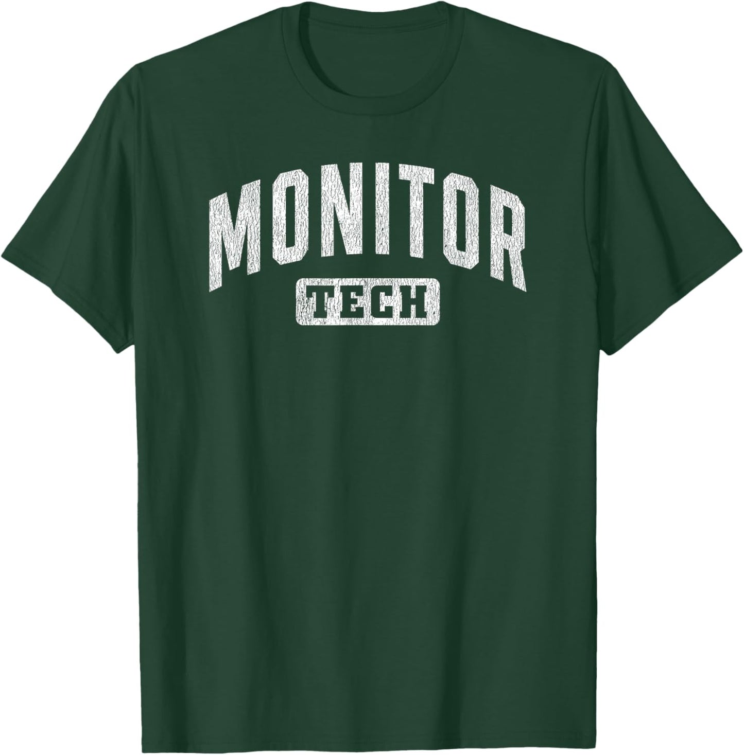 Monitor Tech EKG Cardiac Monitor Technician T-Shirt - T-Shirt | Forest
