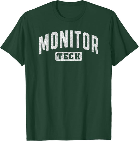 Monitor Tech EKG Cardiac Monitor Technician T-Shirt - T-Shirt | Forest