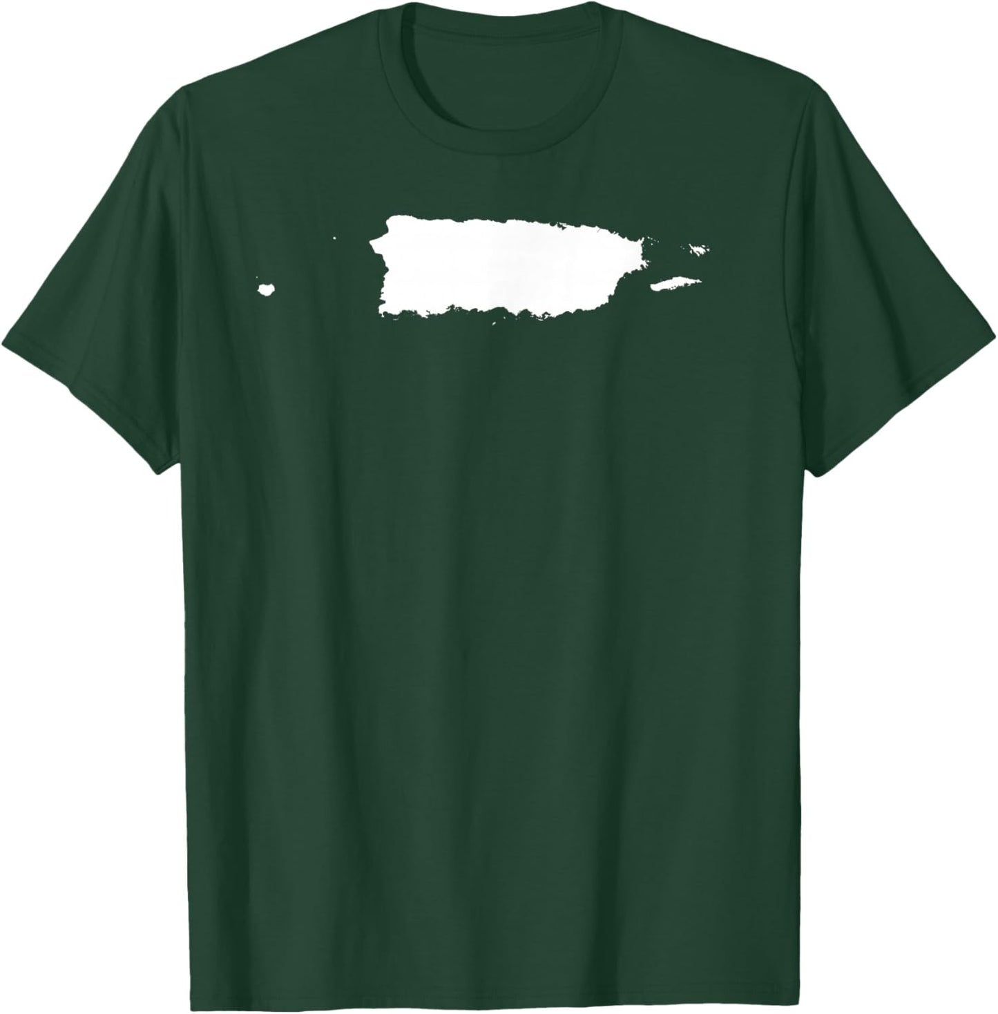 Puerto Rico Island Hispanic Boricua Rica Heritage Month T-Shirt - T-Shirt | Forest