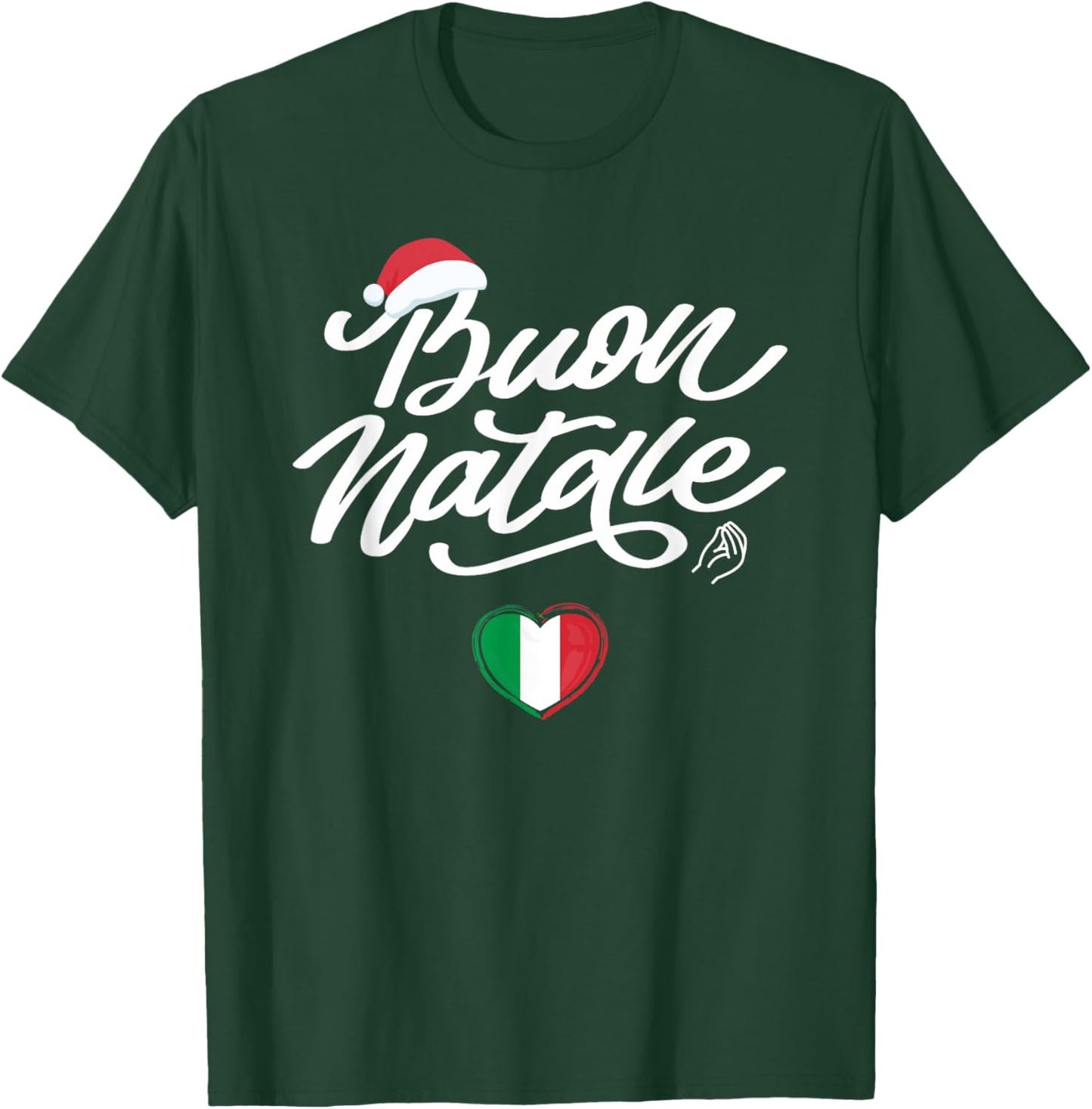 Buon Natale Italian Family Christmas, Italy Pride Holiday T-Shirt - T-Shirt | Forest