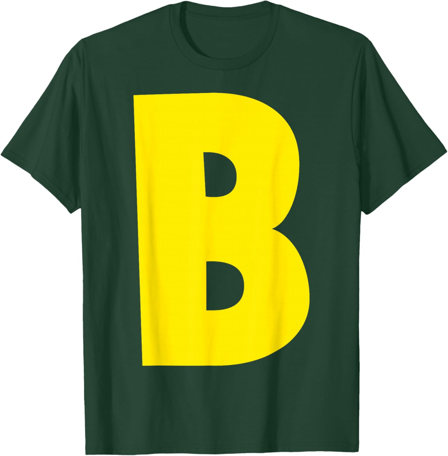 "B" Letter Chipmunk Group Matching Funny Halloween Letter B T-Shirt - T-Shirt | Forest