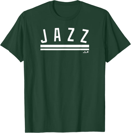 Jazz Chisholm Jr: Jersey Front Back #13 - New York Baseball T-Shirt - T-Shirt | Forest